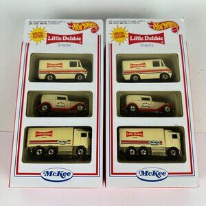 Hot Wheels Special Edition Little Debbie & McKee Die-Cast Metal Trucks
